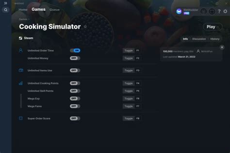 cooking simulator cheats|Cooking Simulator Cheats PC & Trainer ᐅ 22 Cheat Codes.